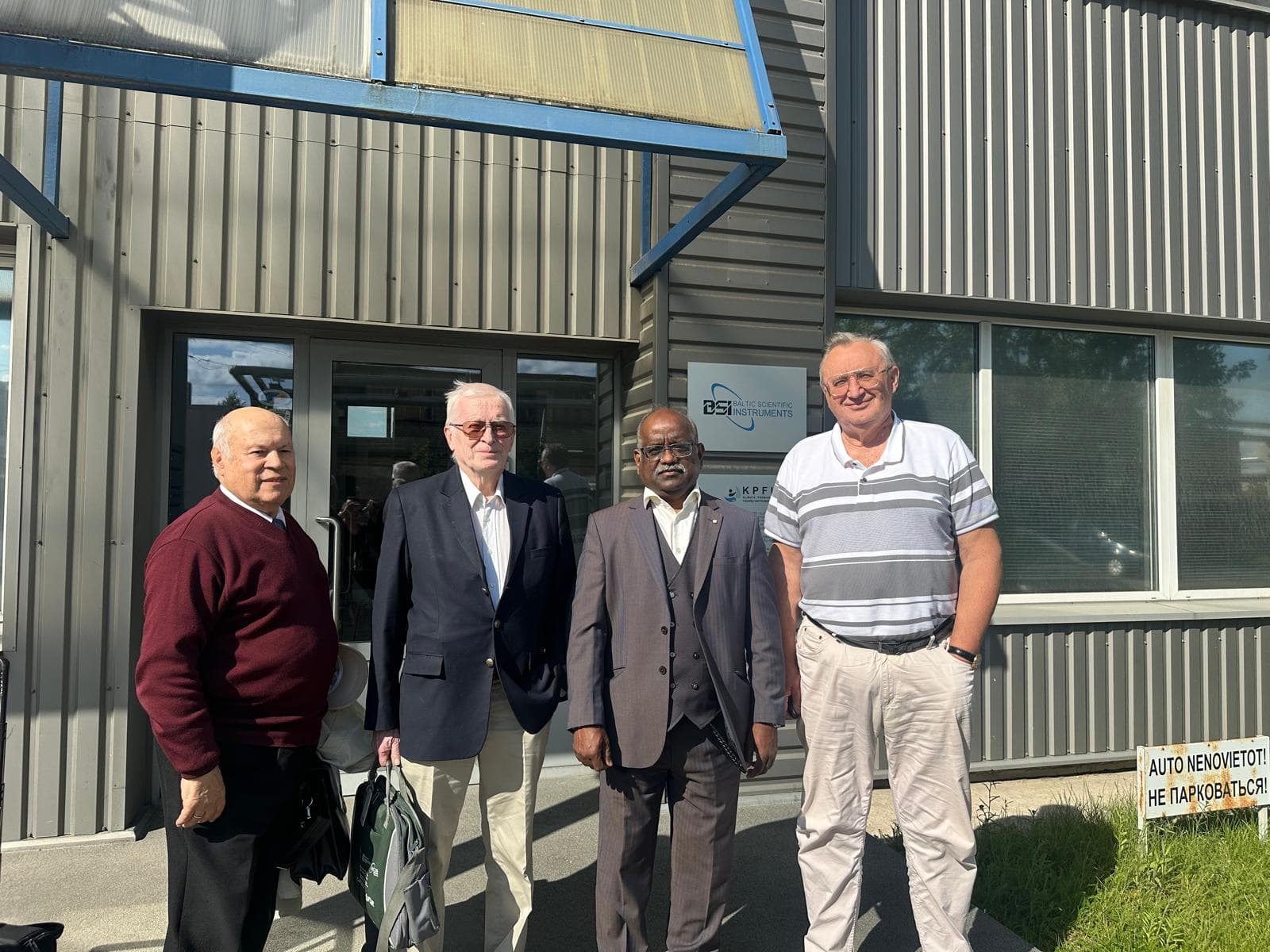 FA management visit to BSI Latvia